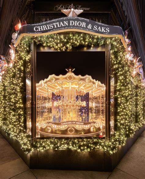 Dior Unveils Its Carousel of Dreams at Saks .